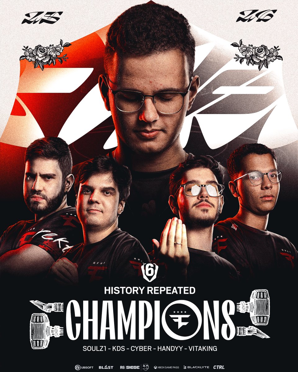 BACK-TO-BACK 🔨

<a href="/FaZeEsports/">FaZe Esports</a> are your Six Invitational 2026 Champions!