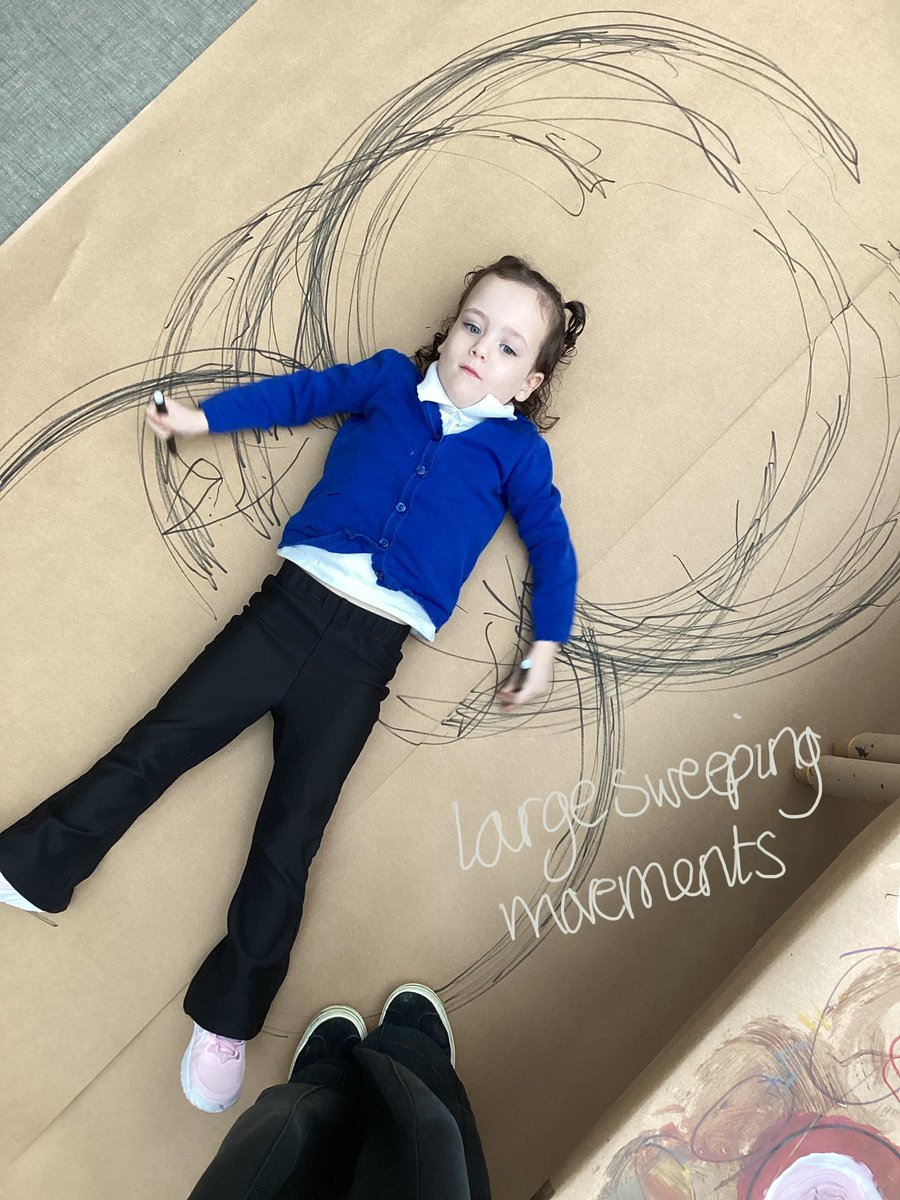 Marresshouse's tweet photo. It’s been all things ‘CIRCLE’ in the studio over the last couple of weeks (pt.1)

#enquirybasedlearning #earlyliteracy #markmaking #theearlyyearsstudio https://t.co/ClctlVq9wS