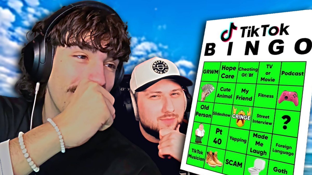 guernzey's tweet photo. Tik Tok vs. Instagram Reels Bingo
Premiering In 15 Minutes Go Watch 

https://t.co/b04CDrrqeT https://t.co/dQNclpQURZ