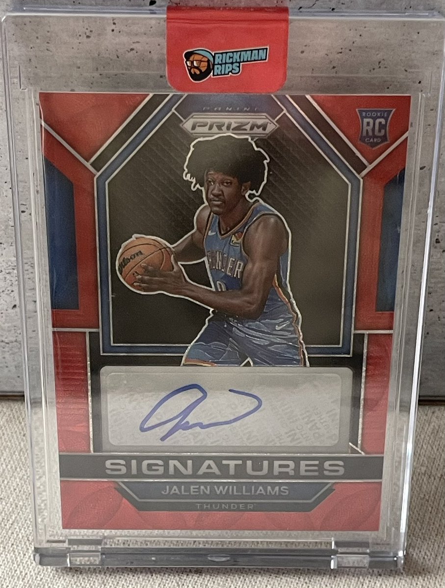 MJ66628219's tweet photo. @ILOVECOLLECTING Jalen Williams fans ? https://t.co/qjfWVrAweN