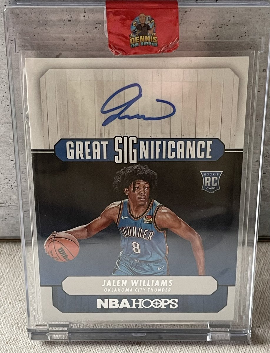 MJ66628219's tweet photo. @ILOVECOLLECTING Jalen Williams fans ? https://t.co/qjfWVrAweN