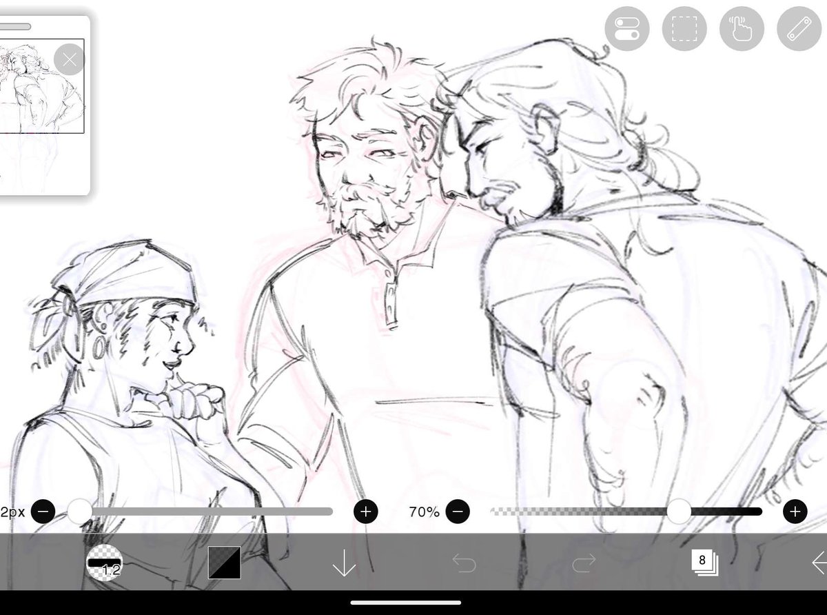 Antonio pretending to be bread to carry two sausages.