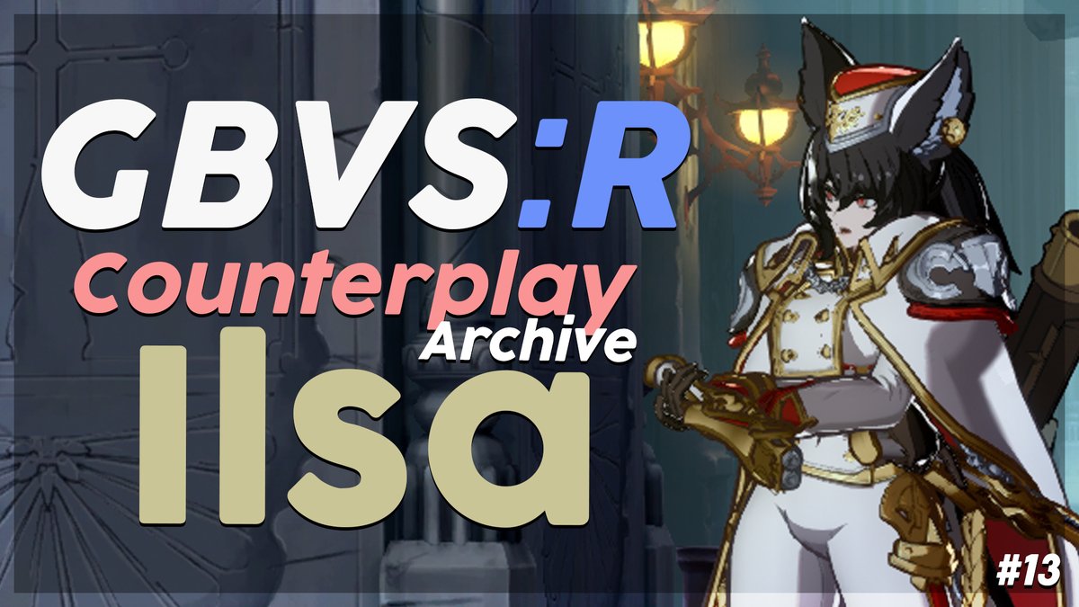 The #GBVSR Counterplay Archive returns in Version 2.50 with the latest addition to the roster, Ilsa! She's still not even a week old so there could be some tech that develops but I feel like I was able to cover all the general stuff

Link to the video in the replies!
#GBVSR_IL