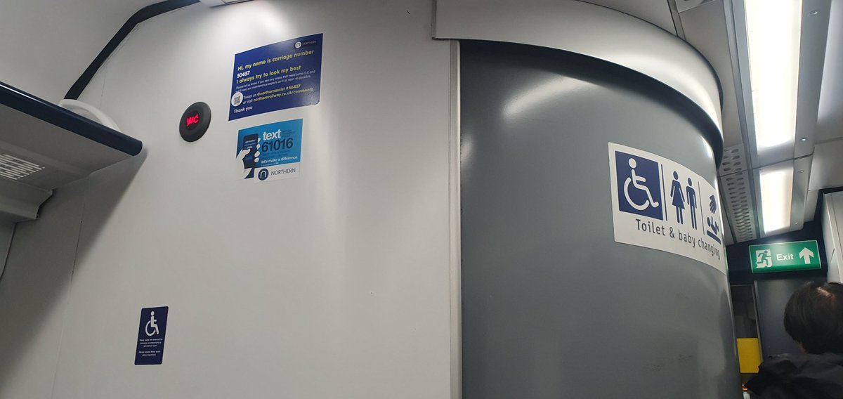 LusciousLydia69's tweet photo. And the toilet saga persists! Not a toilet to be used on platform or again on the connecting train! @northernassist https://t.co/aeidWSRXk0