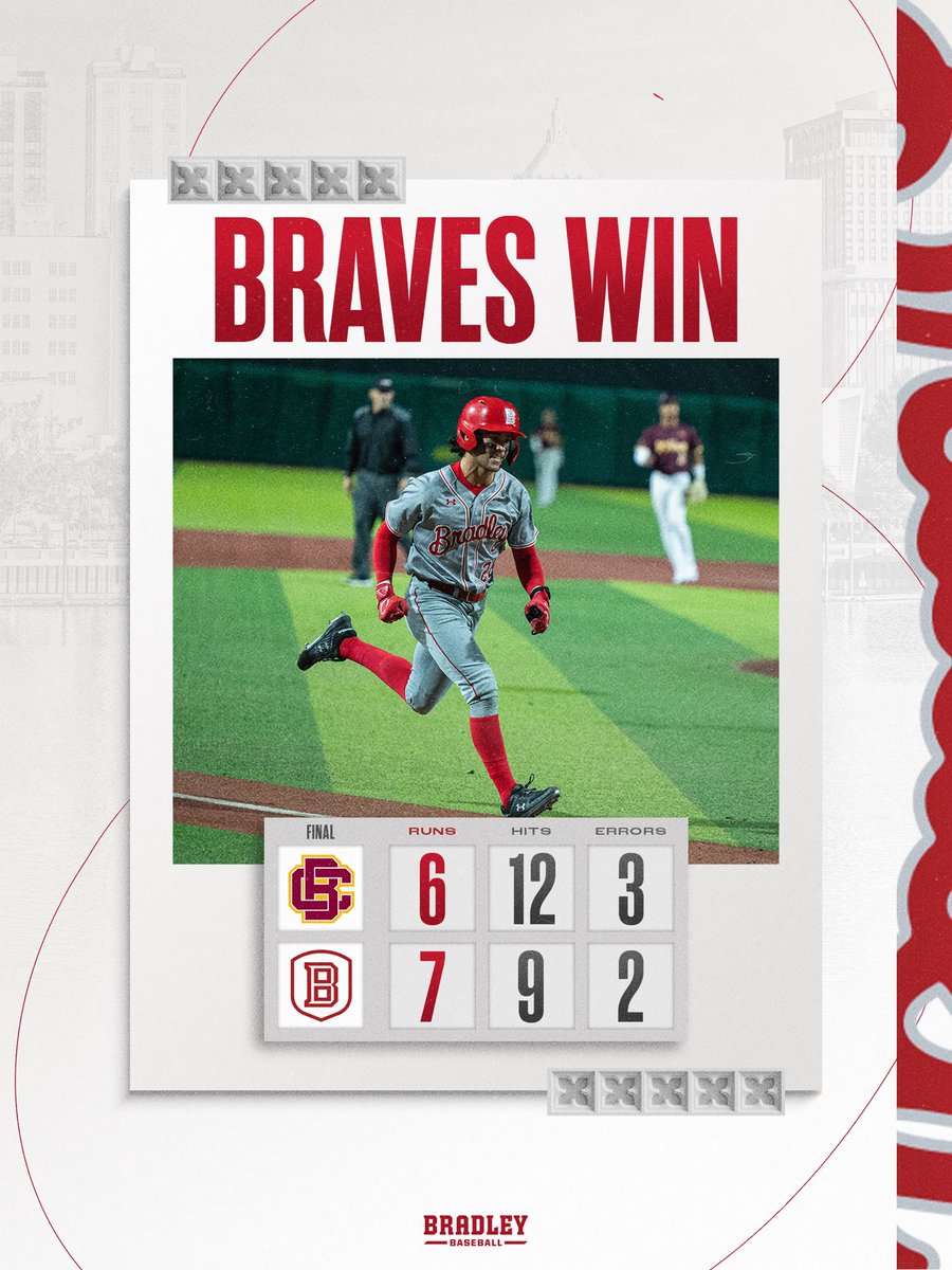Bradley Baseball tweet media