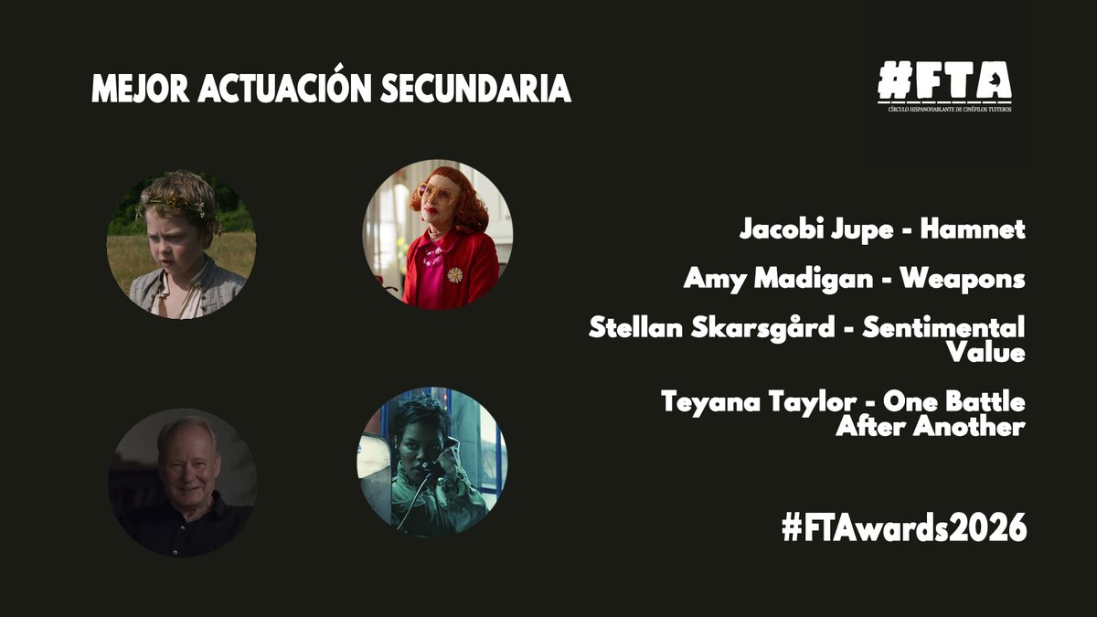 MEJOR ACTUACIÓN SECUNDARIA #FTAwards2026