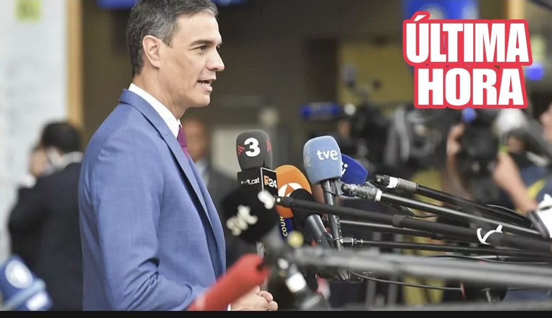⚠️GRAVÍSIMO⚠️
Como ya han publicado algunos medios, Pedro Sánchez estaría valorando no convocar elecciones ni en 2026 ni en 2027, a pesar de estar obligado a hacerlo en julio de ese año como tarde.

La forma de poder continuar en el poder sería mediante una interpretación