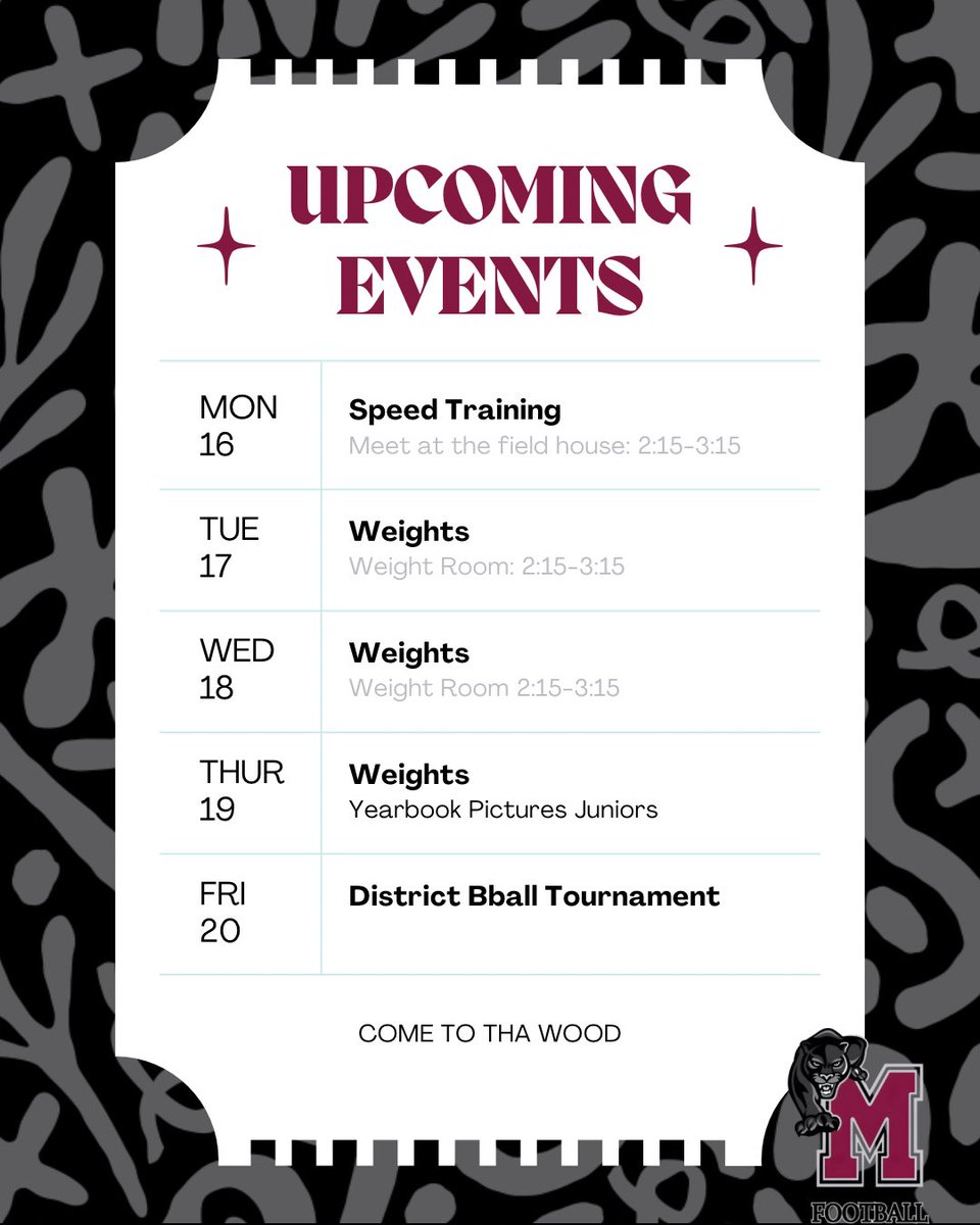 Maplewood Football tweet media