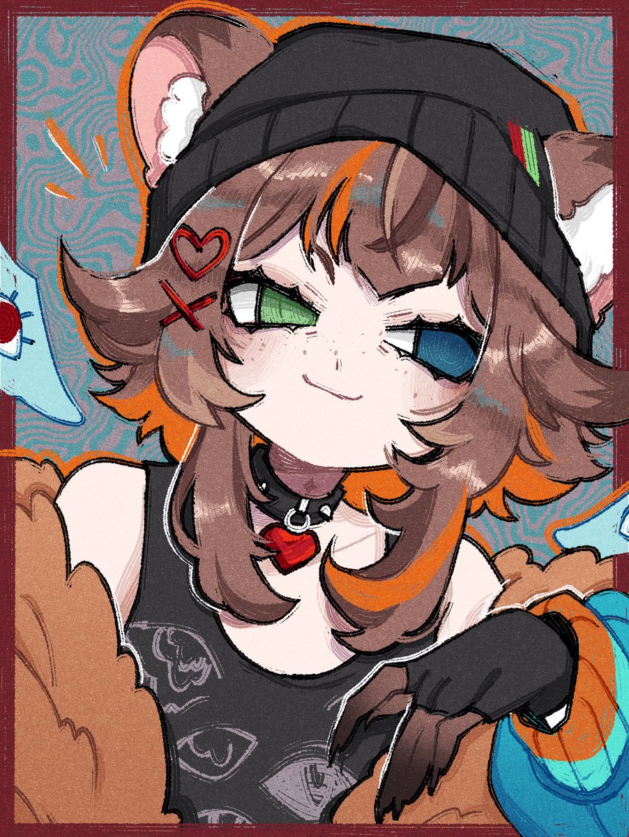 「A lil something for a silly ferret #smit」|Chartreuseのイラスト