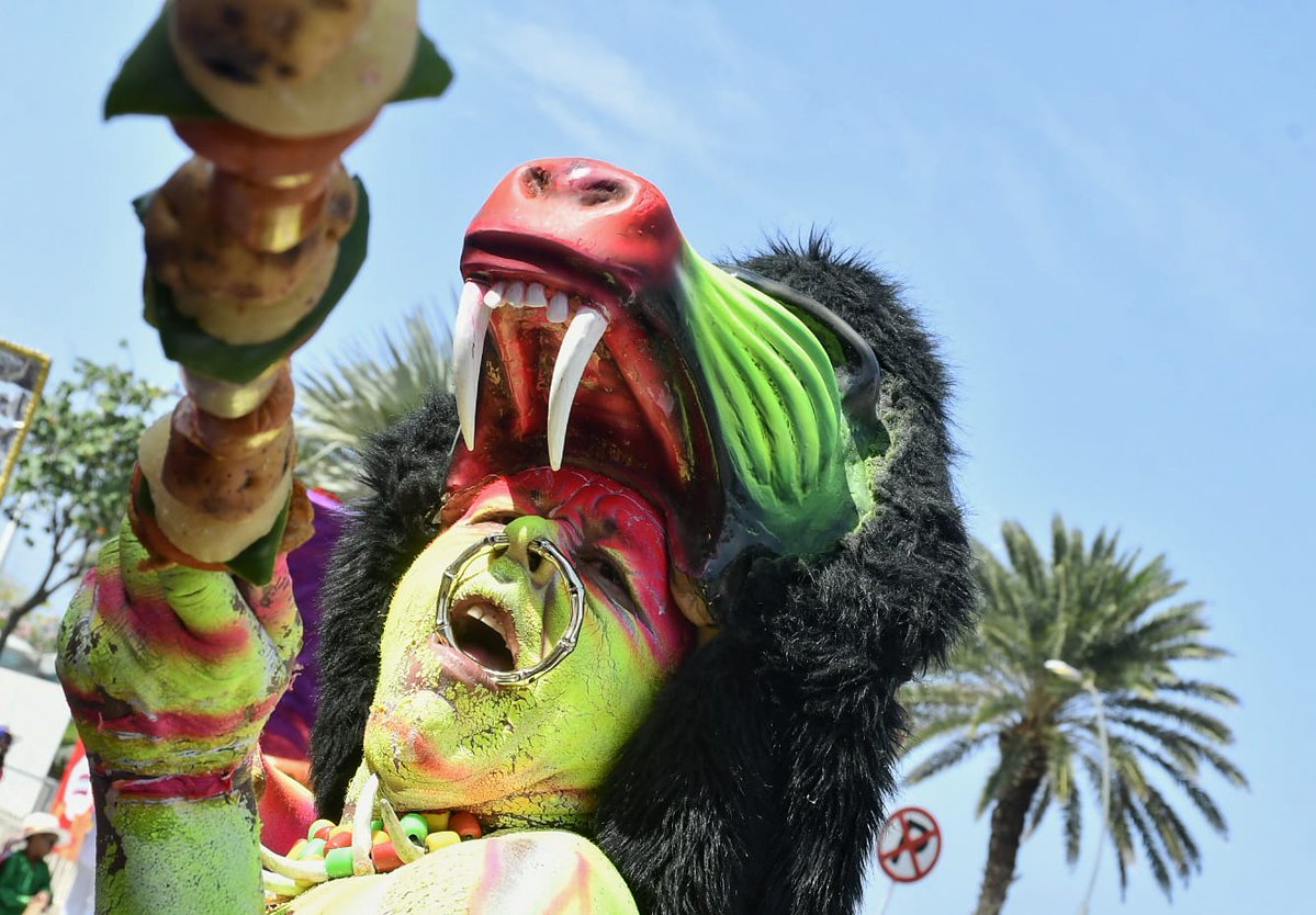 El “Indio Africano de Galapa”, tradición viva que desfila con historia propia en el Carnaval ➡️ tinyurl.com/54bcwmzz