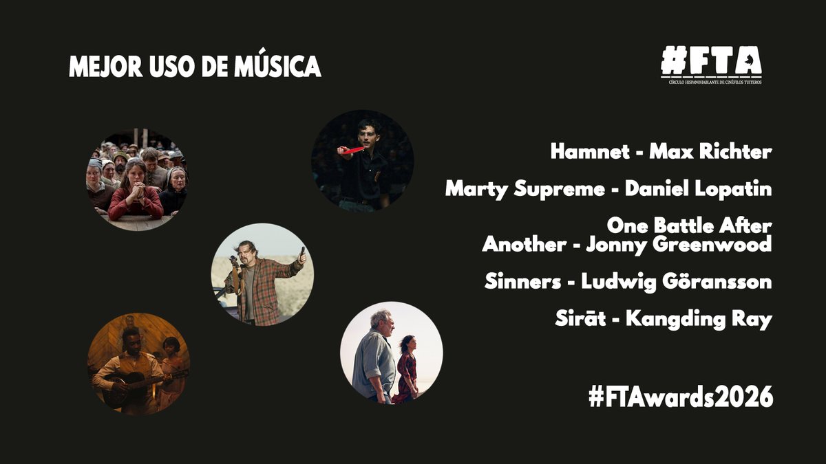 MEJOR USO DE MÚSICA #FTAwards2026