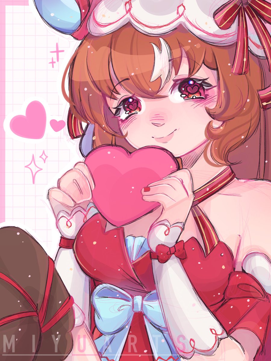 miyuartss's tweet photo. Still in Love !! (ෆ˙ᵕ˙ෆ)♡ Happy Valentine’s Day !! 💌 
#artmoots #umamusumeprettyderby #stillinlove https://t.co/7tzlyEocuA