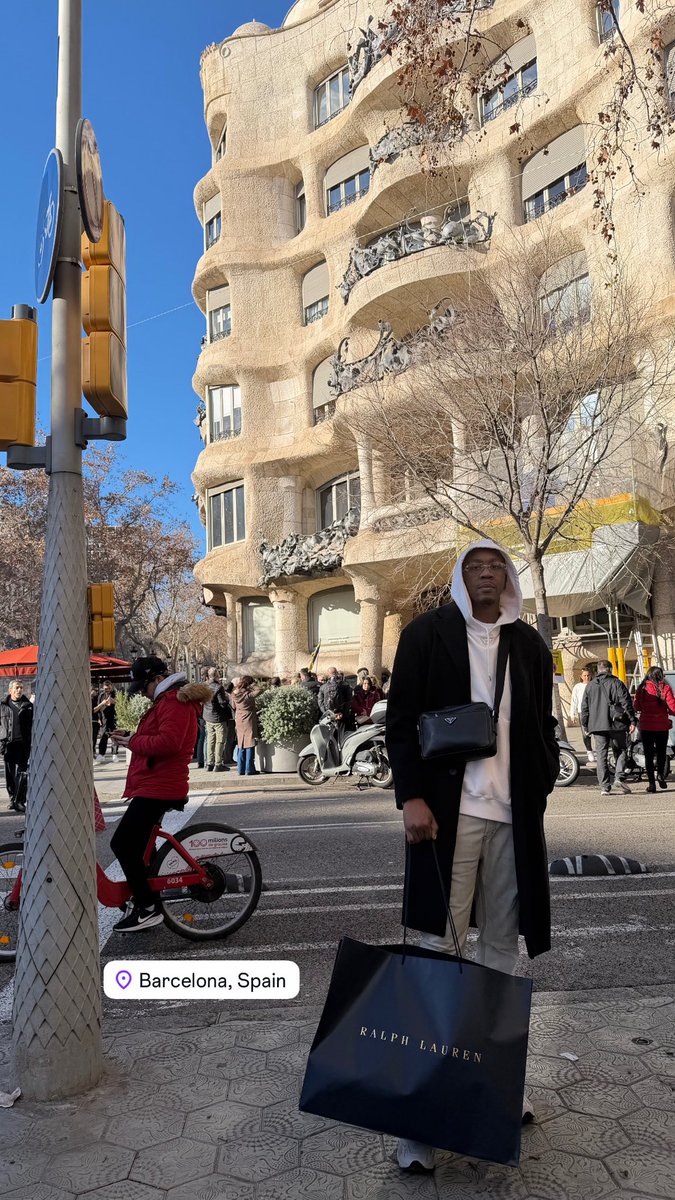 Out in Barcelona doing things I like to do….