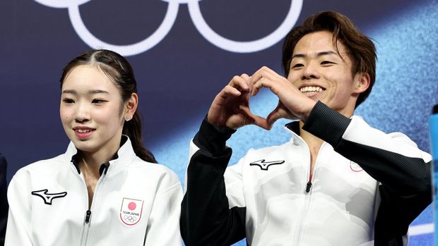 livedoornews's tweet image. 【ペアSP】フィギュア・“ゆなすみ”がオリンピックデビュー 転倒も観客の声援が後押し
news.livedoor.com/article/detail…

長岡柚奈と森口澄士は転倒もありながらも、堂々と滑りきり会場をわかせた。転倒のあった長岡は演技直後に悔しい表情をみせたが、得点を待つ間は笑顔も。59.62点の得点でショートを終えた。