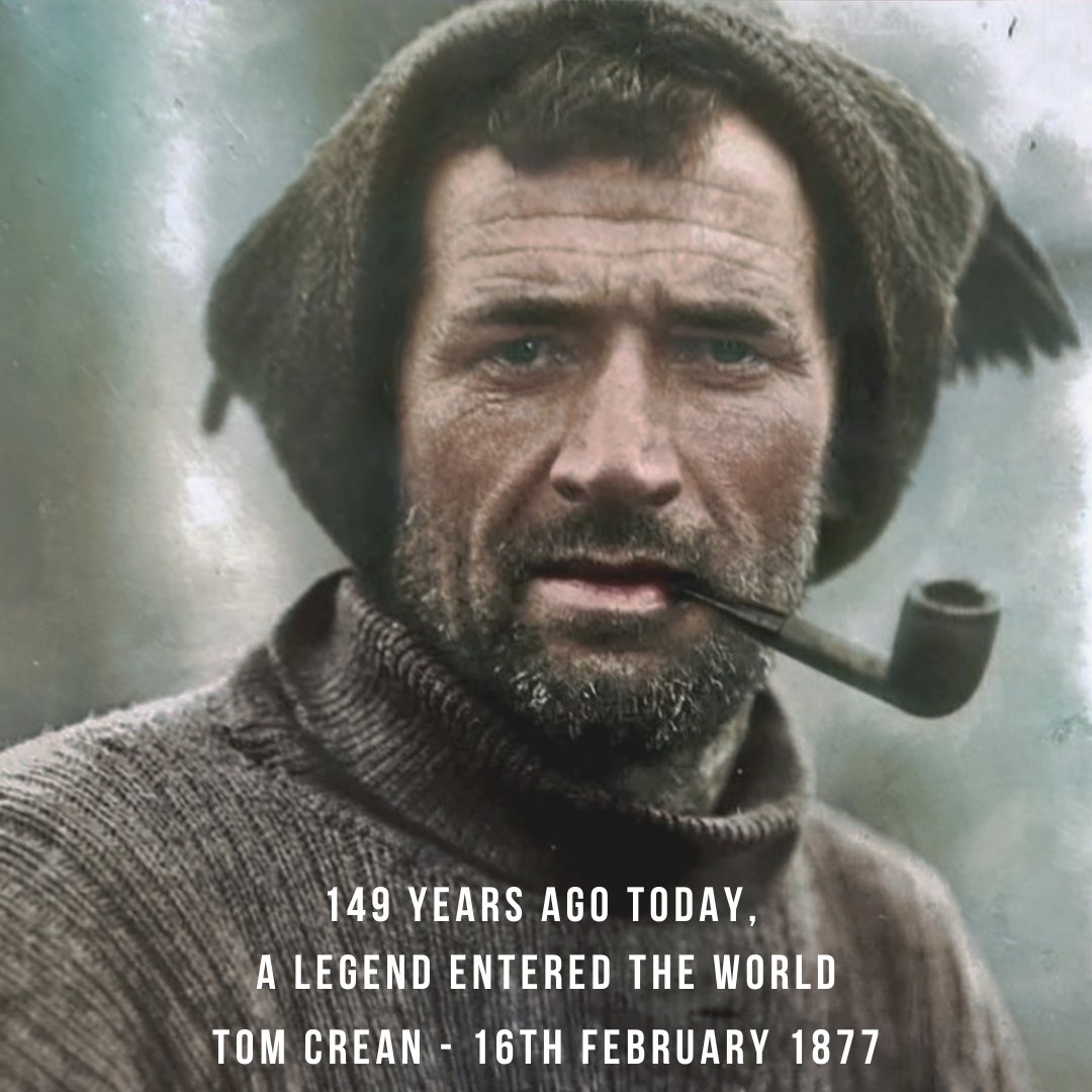 HonourTomCrean's tweet photo. Today, 16th February, is the day we remember and celebrate the birth of a legend. There are a vast number of descendants of those colleagues he saved, who owe their very existence to Tom Crean
Please take a moment this day, to remember , or to raise a glass, to a great Irish Hero https://t.co/aEyXizx6nH