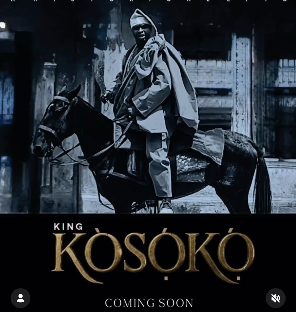 Usmanashafe's tweet photo. KING KOSOKO 

Femi Adebayo is coming soon with another banger 🔥 https://t.co/fnohUhH28P