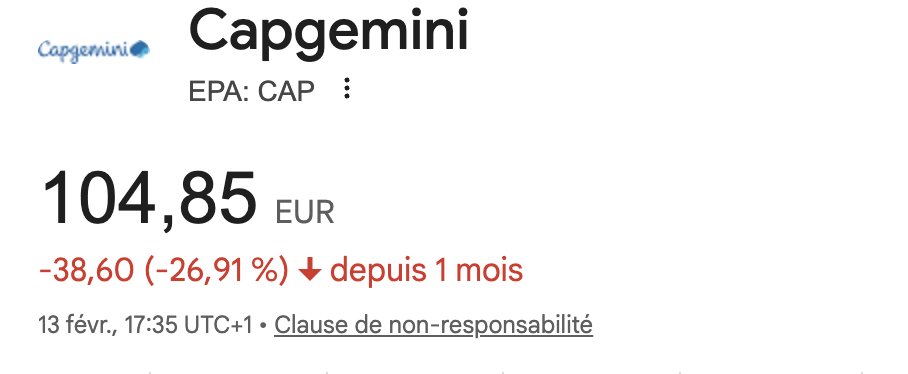La fin du modèle "Manpower-led"

Toutes ces boites qui vendent des CV, proposent des consultants hors de prix pour répondre à vos questions,  sont en train de sombrer 

L'époque où l'on externalisait la création de présentations PowerPoint ou de modèles Excel à des centres de