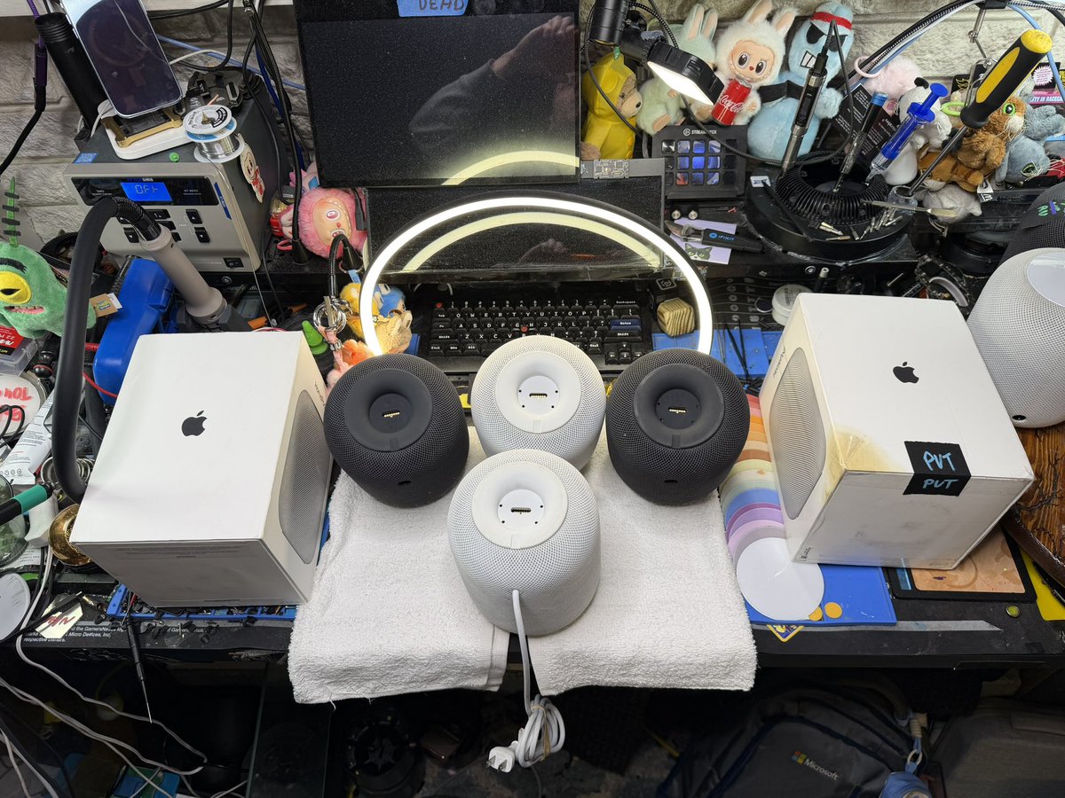 five hundred homepods tweet media