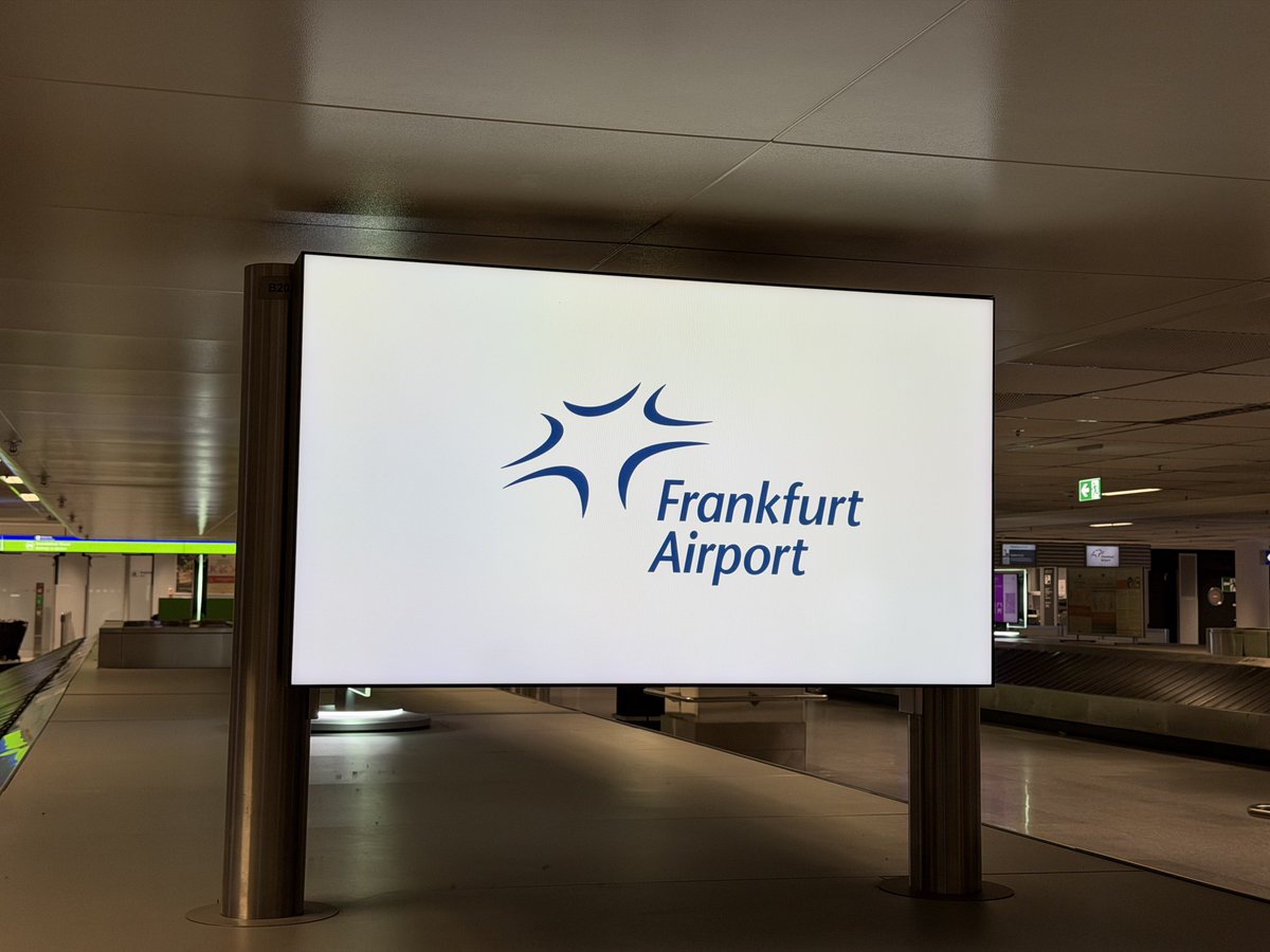 フランクフルトブチギレ空港