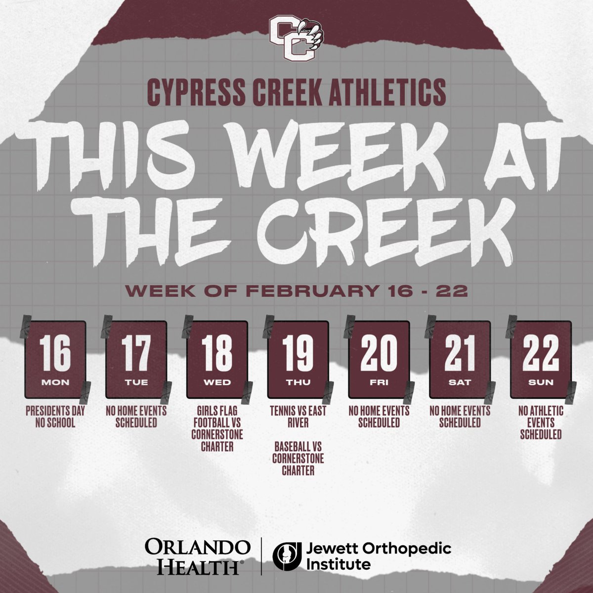 Cypress Creek HS Athletics tweet media