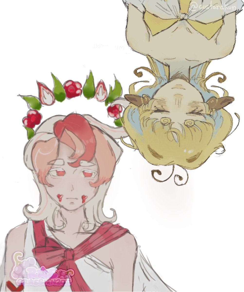 raeshinzon's tweet photo. Collab with @custardkun_ !🏹🦋 (1/2)
#crk #sugarlova #butterflykisses #pavlovacookie #sugarflycookie https://t.co/GUcX3q3e0F