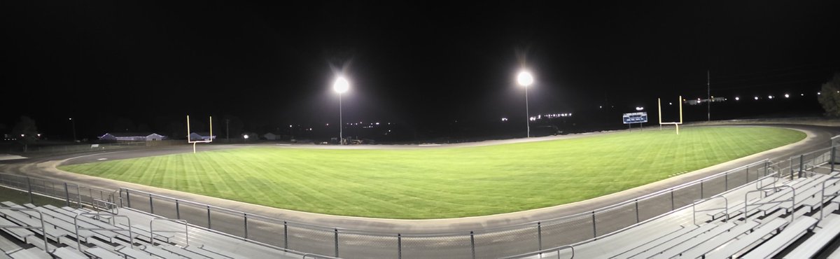 NDFBfields's tweet photo. The Tioga Pirates play on the newly renovated Tioga Football Field which has added a new surface, lights, scoreboard, grandstand, concessions, home locker room &amp; sprinkler system. Thank you to Coach Tim Schaffer for the pictures! https://t.co/DHd6RTIr4r