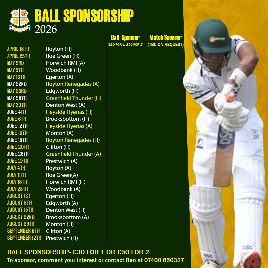 Shaw Cricket Club tweet media