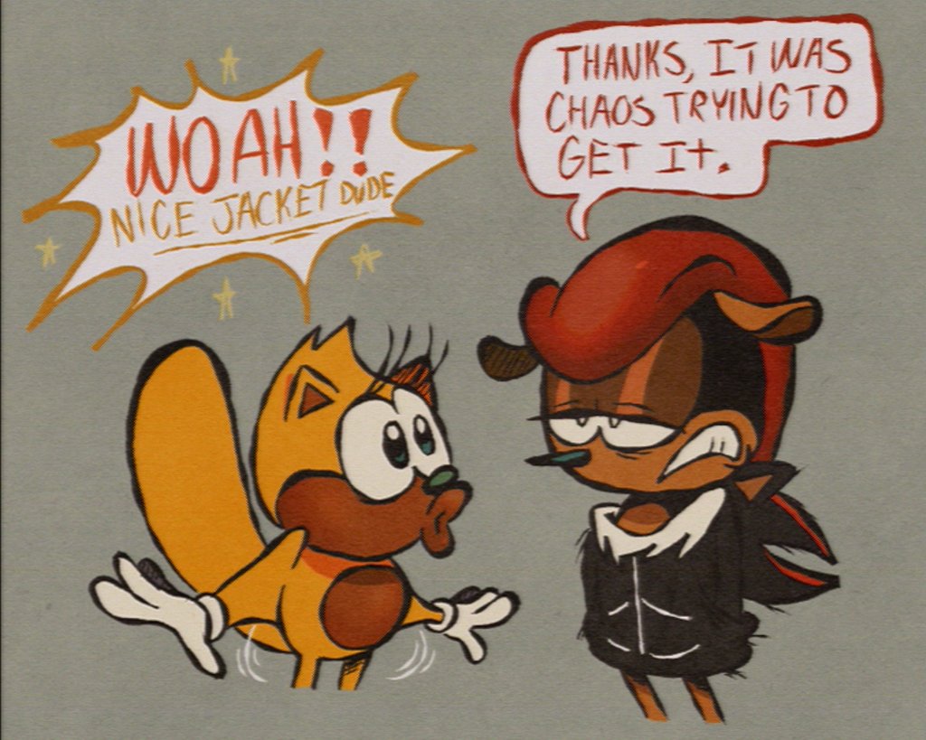 anyways mighty got a new jacket y'all