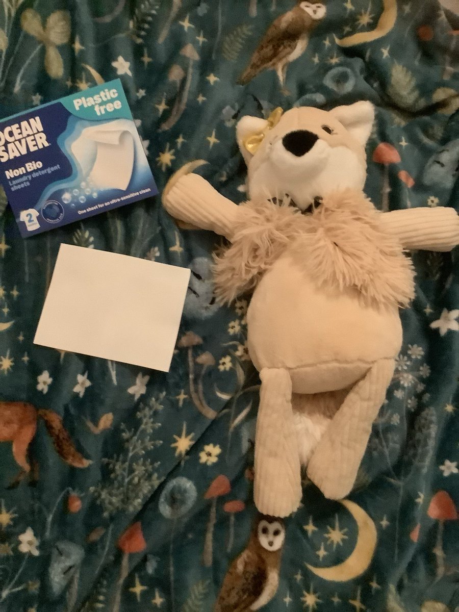 cumbrian5bc's tweet photo. Soft snuggly blankets washed with an ocean  saver bio laundry sheet. which contain no micro plastics or nasty chemicals.safer for the ocean . outstanding cleaning results .washing cleansed .safe for  sensitive skin . “AD” #newwaveofclean #oceansaver #trnd @oceansaverdrops @trnduk https://t.co/xy8een3WDg