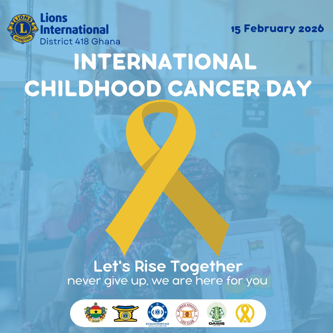 KsHeritageLions's tweet photo. Behind every childhood cancer statistic is a brave child.
Behind that child is a family that needs support.
Let’s raise awareness.
Let’s offer hope.
Let’s act. 🎗

#InternationalChildhoodCancerDay
#HopeForWarriors
#StrongerTogether https://t.co/BkQ5m2J7dp