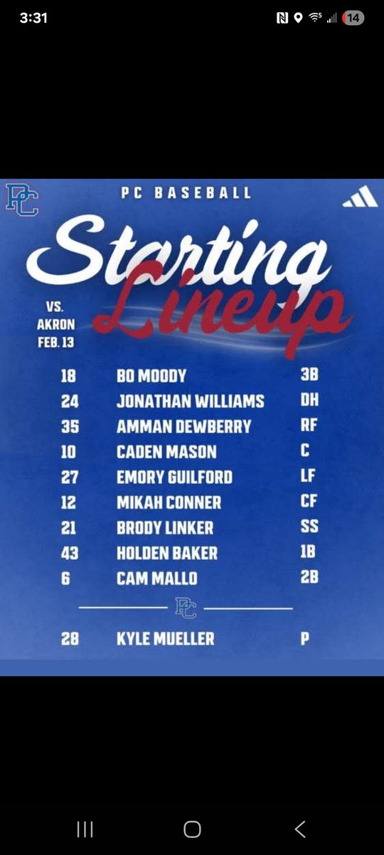 Horry Legion Baseball tweet media