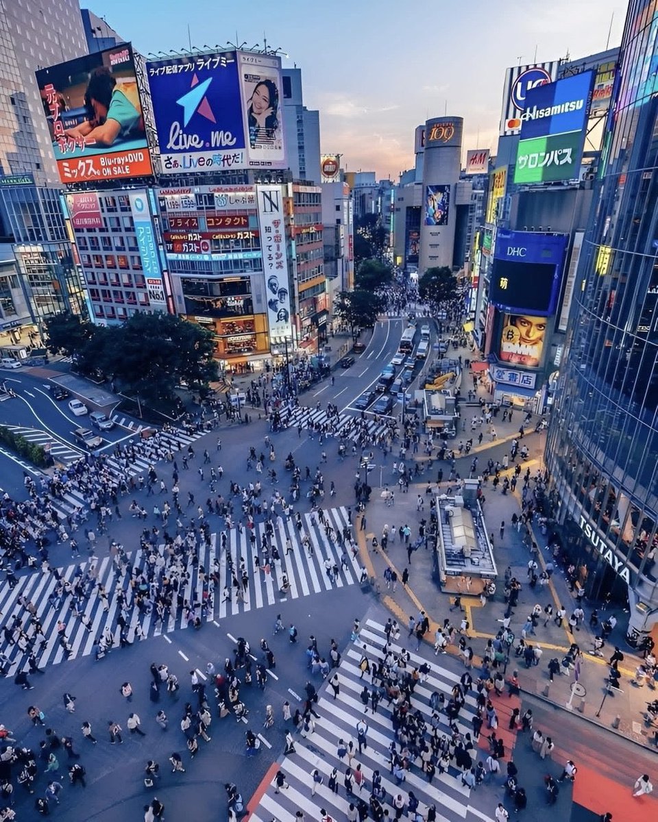 Shibuya Crossing, Japan.
