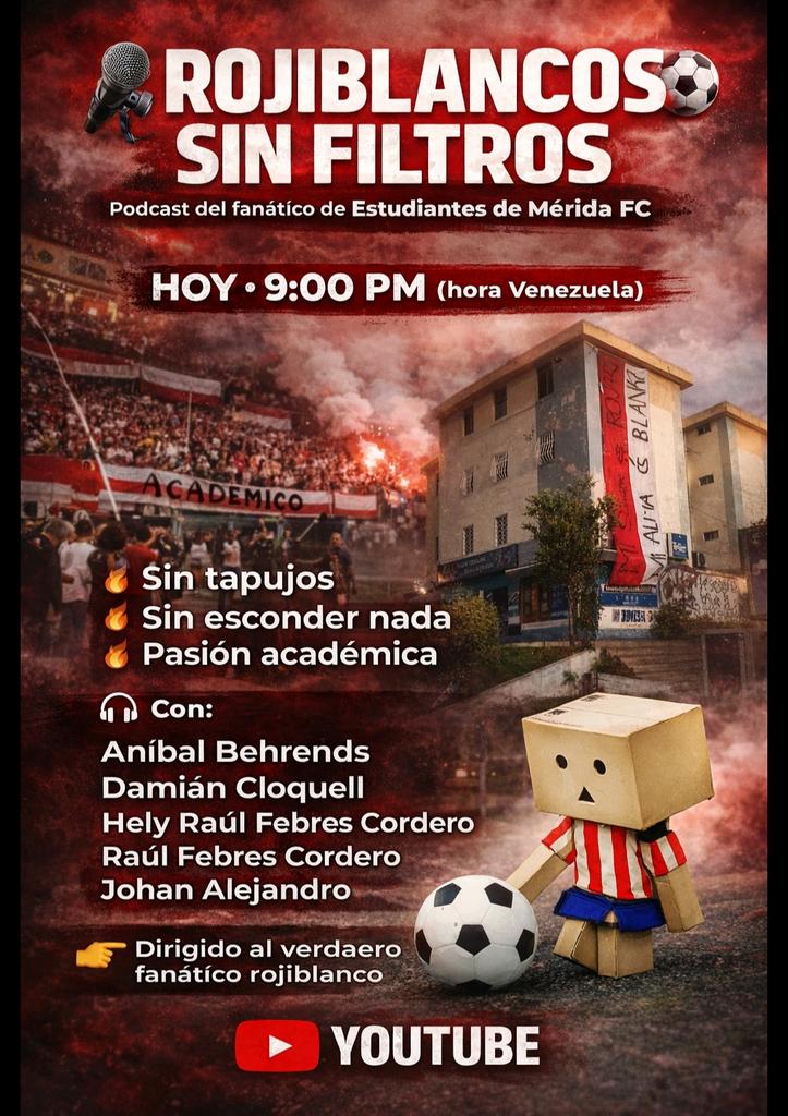 A las 9 los esperamos youtube.com/live/JqvvSixwa…