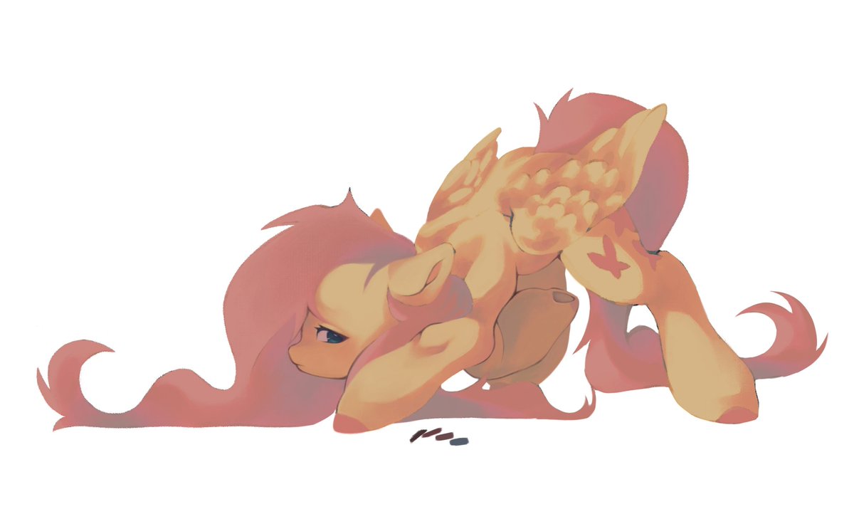 Cherubee143's tweet photo. WIP #mlp #fluttershy https://t.co/AVXFHxWBY9