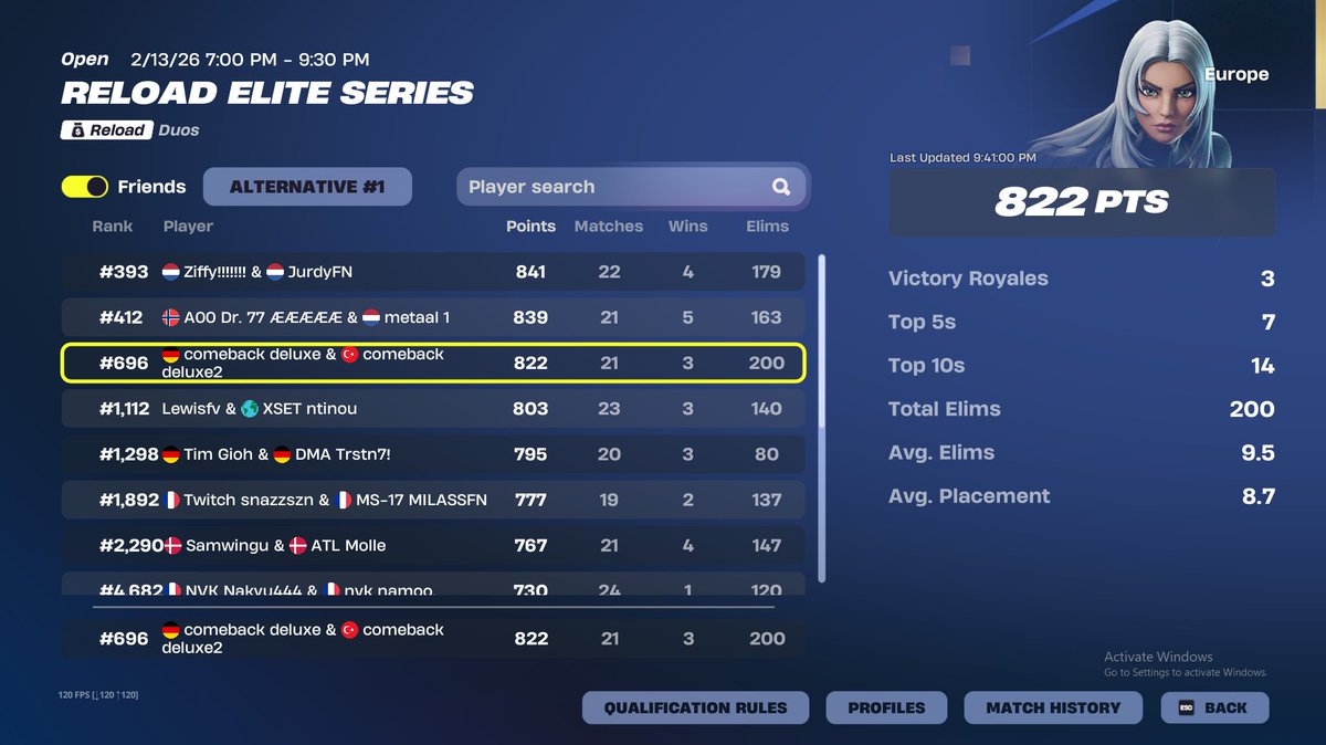 kayzlerr's tweet image. qual play ins @LayerFN