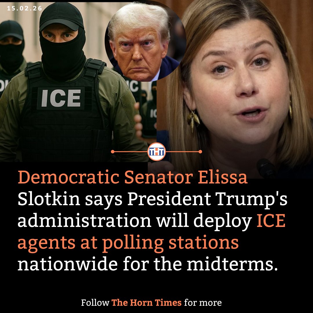 US | Elections

Democratic Senator Elissa Slotkin says President Donald Trump’s administration plans to deploy ICE agents at polling stations nationwide during the upcoming midterm elections, raising alarm among voting rights advocates.

#USA #Elections #ICE #Politics #Breaking
