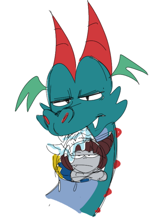 Pyro has a somewhat curious relationship with Luli.
He enjoys catching her because she often steals Lani's things.

And despite the fact that Pyro initially treated her like a chew toy.

Over time, the two become partners of mischief.

#sinkids