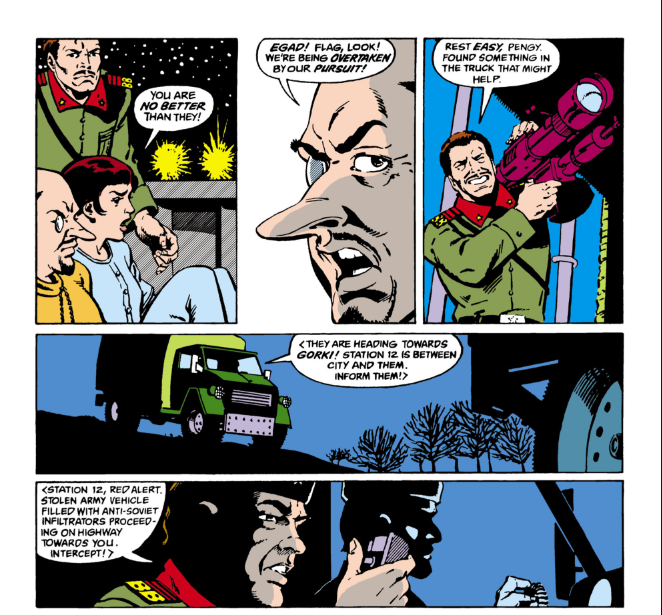 Rocket Launcher ❤ ( La cara de felicidad y sfurimiento por el peso que tiene Deadshot XD )

( Suicide Squad Vol. 1 #6  )