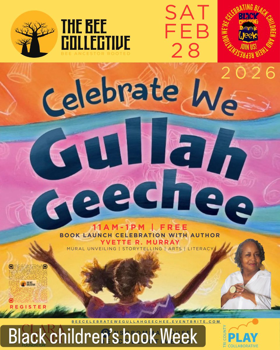 Joins us! …lebratewegullahgeechee.eventbrite.com 
#Picturebooks #Kidlit #blackchildrensbookweek #pb #Gullah #Geechee #Charleston