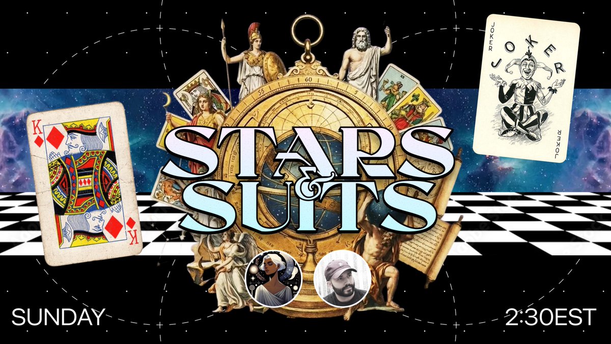 thewooofwallst's tweet image. Since X did not re-stream today's 

Stars ✨ &amp;amp; Suits ♠️ Sunday Live! recording, 

you can catch the recording (including multiple languages) via @YouTube 👇

youtu.be/w2irbDXqGik

#MarketForecast #MarketUpdate 
#TimeCycles #MarketCycles #FinancialAstrology
#Cardology