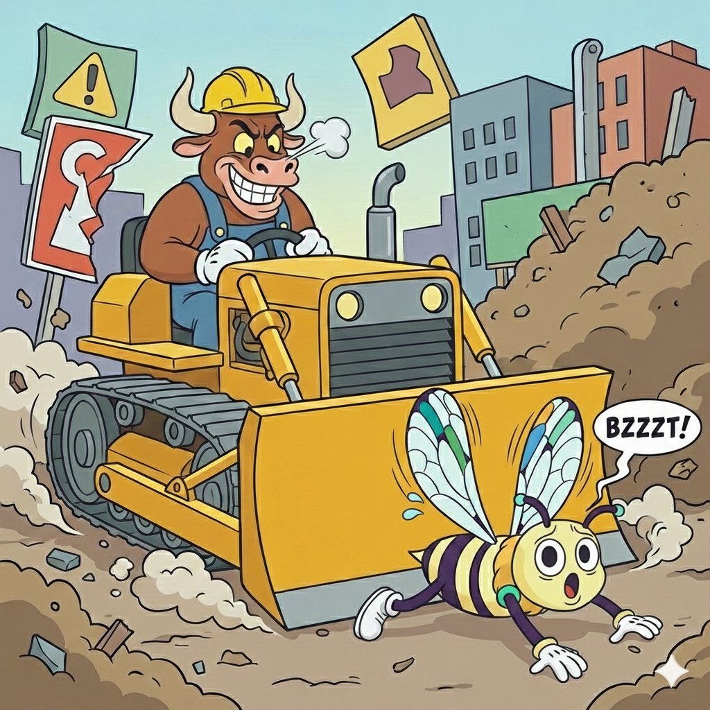 <a href="/0xSweep/">Sweep</a> Stop bull-dozing my soul, Sweep!
We'll mine higher highs soon enough 🚀