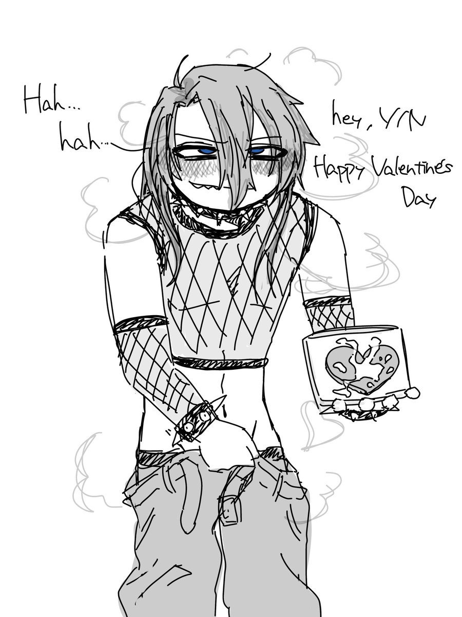 An unused idea for my Valentine’s illustration, lol
･
#YourBoyfriendGame 
#YourBoyfriendPeter 
#YourBoyfriendfanart