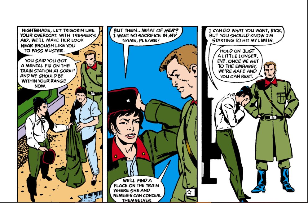 Pobre Nightshade loco 💔

( Suicide Squad Vol. 1 #6 )