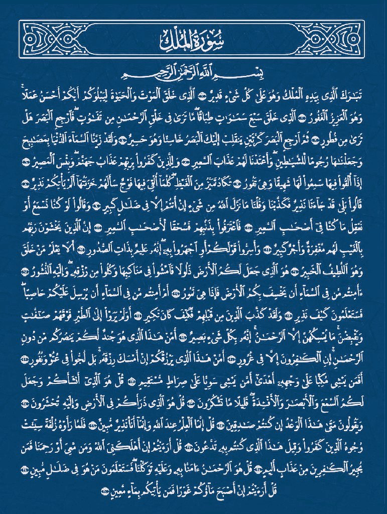 Reciting Surah Al-Mulk every night protects you from the punishment of the grave. Now imagine you shared this reminder and someone started acting on it—you’d be earning reward every single night they recite it too.
