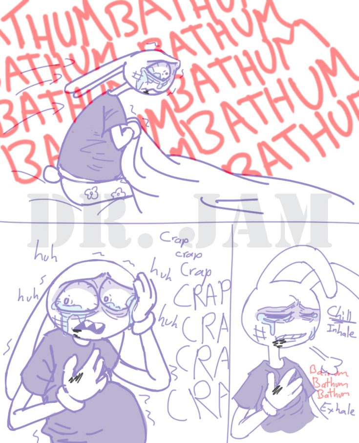 Iam_DrJam's tweet photo. Part 11
Water
⚠️In you forgot, this is a Jax PREGNANT comic. Plis beware.⚠️
At least he looks like he knows what he's doing. I think he'll be fine.
#tadc #jaxTADC #funnybunny #pregnancy #mpre #bellybulge https://t.co/F0Htxmfsdy