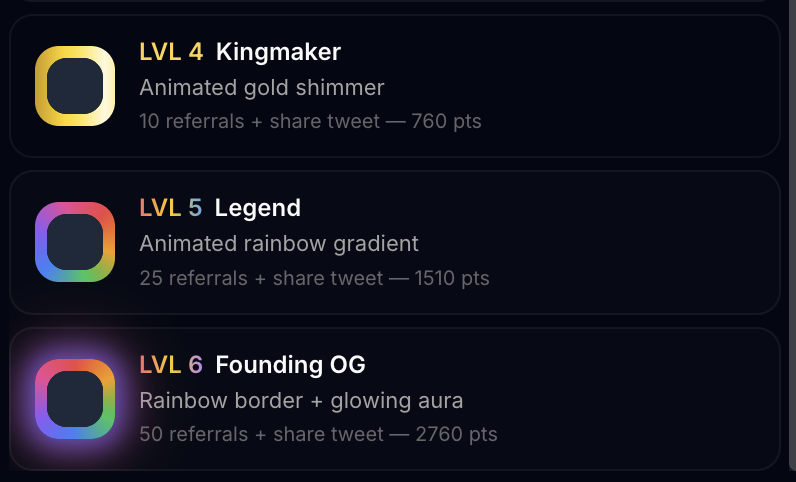 Follow, like, share, and be rewarded.

16 players have so far made it to level 3. None yet to level 4.

Claim your flair at takeover.fun ✨