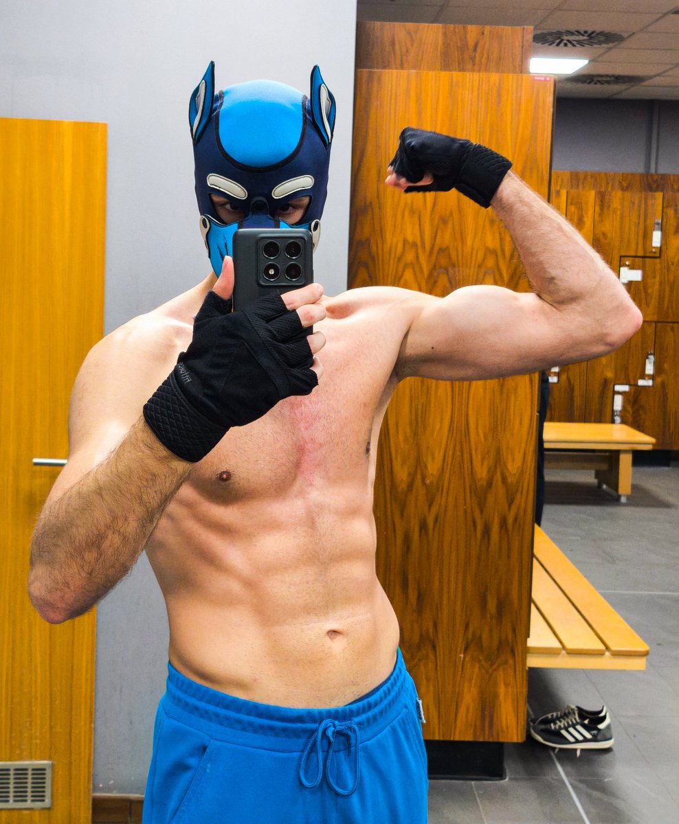 Can I be considered a gym pup now? 👀