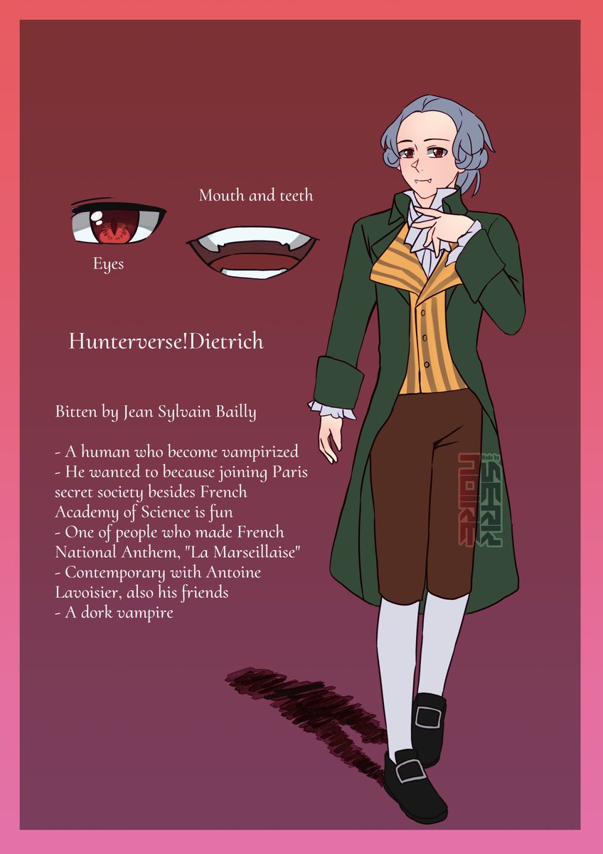 serknoire's tweet photo. #artofserknoir Design of Philippe Dietrich for Hunterverse by @Kim_tiny_
#frev #frenchrevolution #hunterverse https://t.co/RQ6arD1h7P
