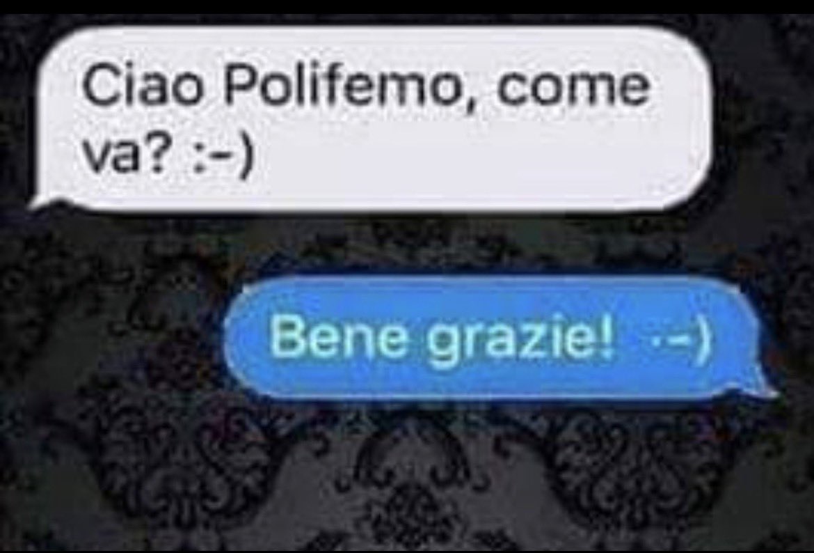 Questa, di solito, la capiscono in pochi..molto pochi..