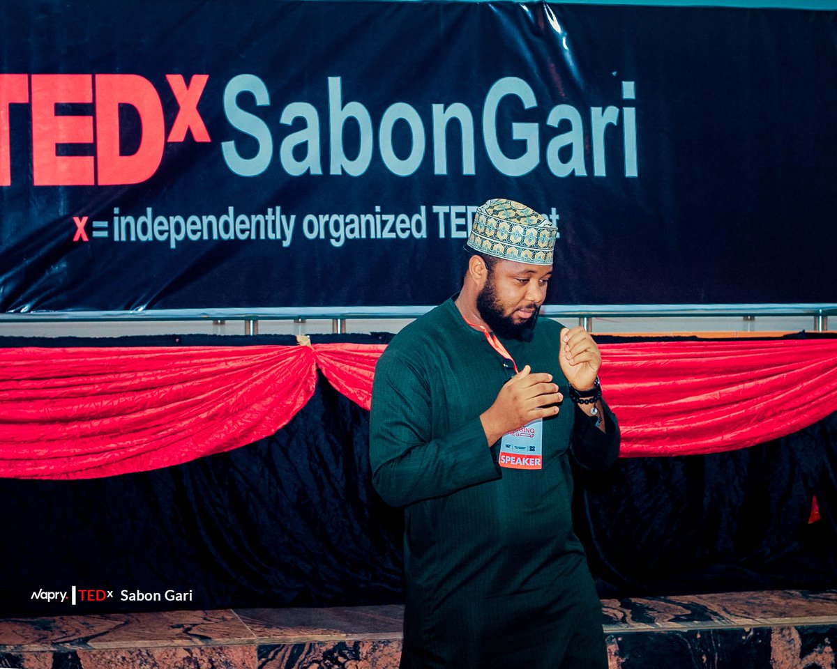 Had a great time at TedX Sabon Gari. Glad to share my story around how kindness and giving without expecting has helped bridged so many gaps in my life.